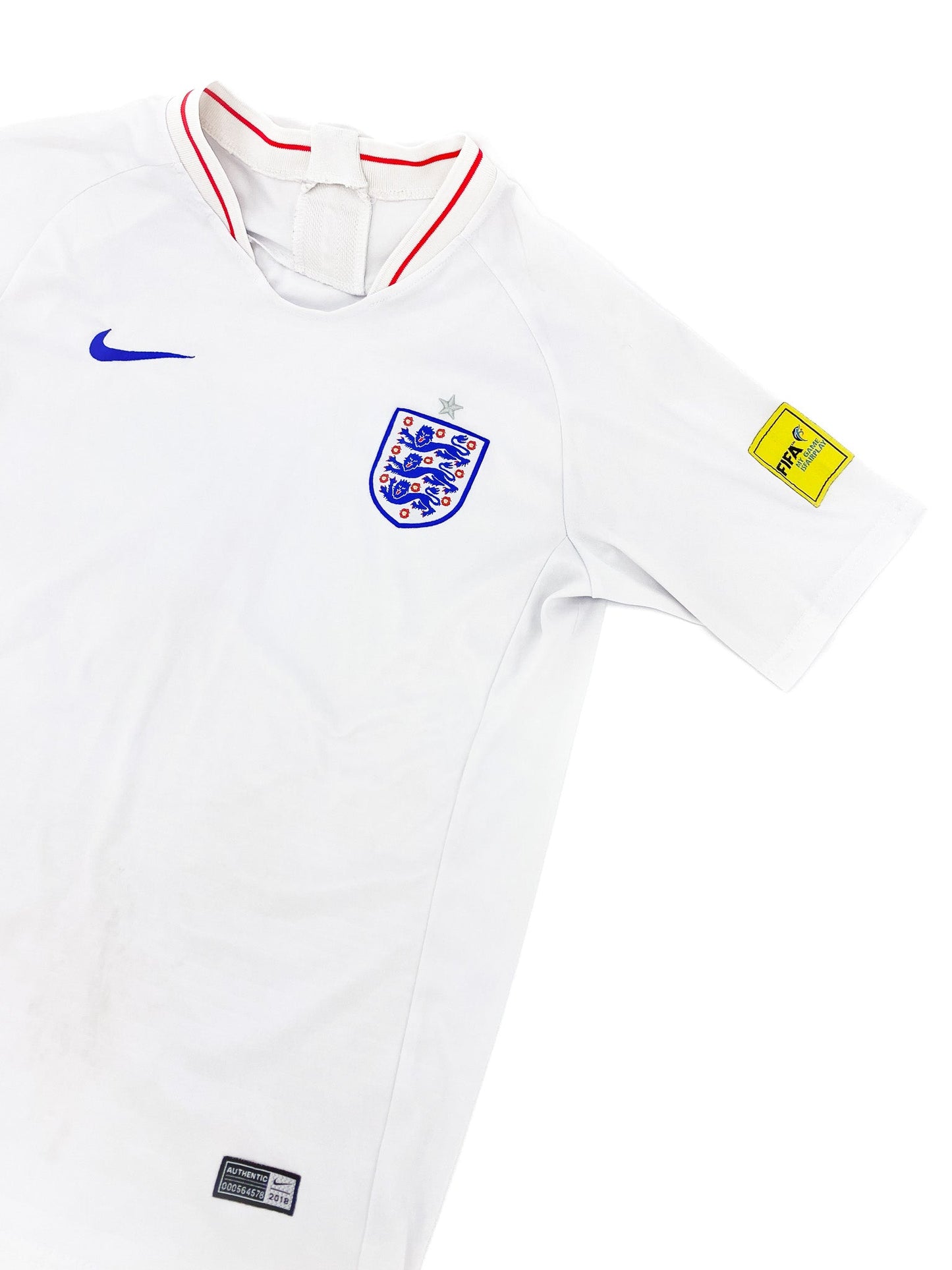 2018 Nike World Cup England Football Jersey - M - Playground Vintage