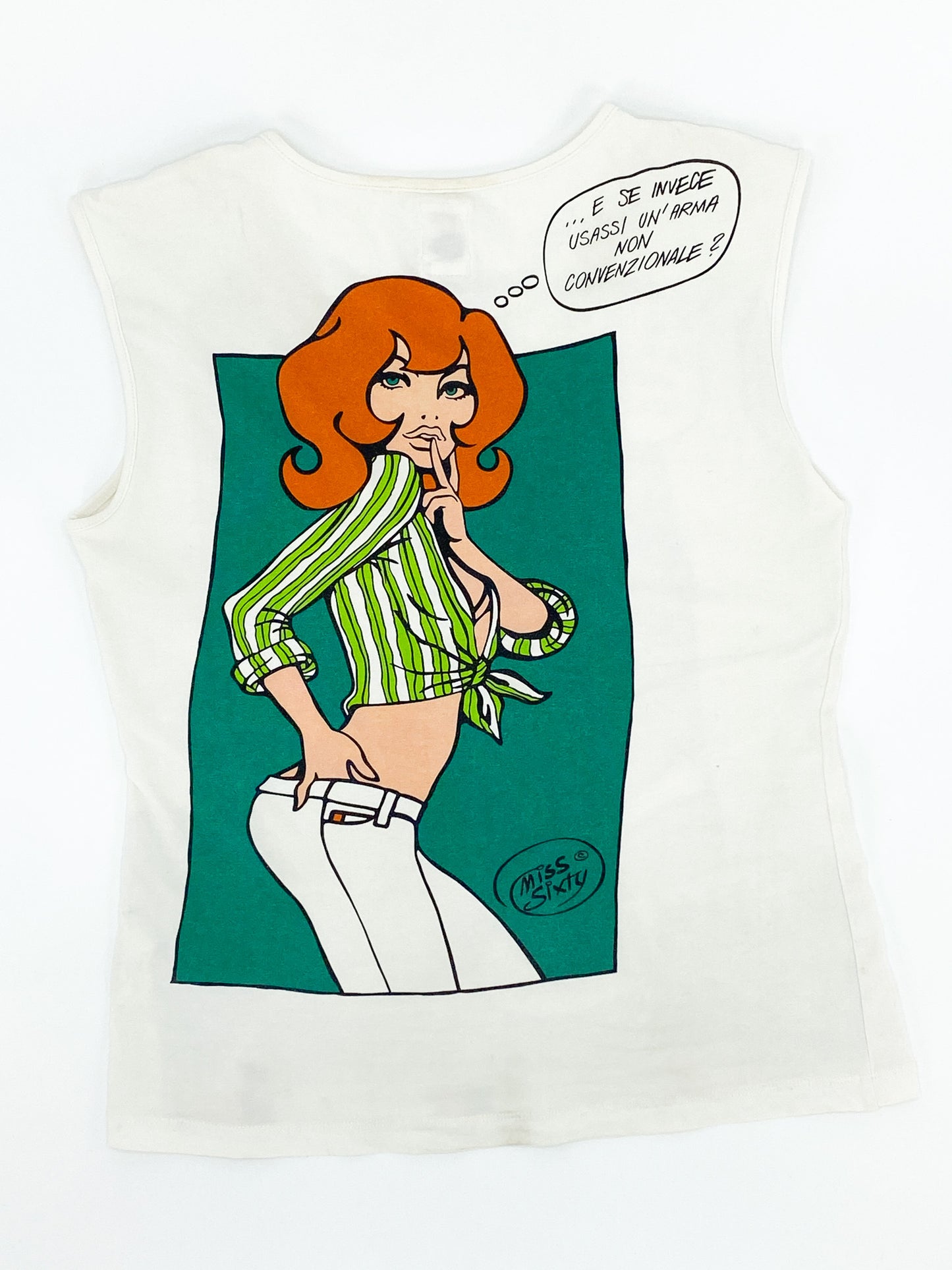 Vintage Miss Sixty Comic Top - 12