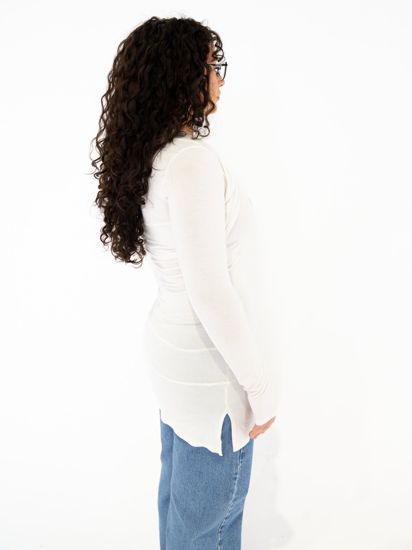 Vintage 00's Sporty Girl Long Sleeve Top - M