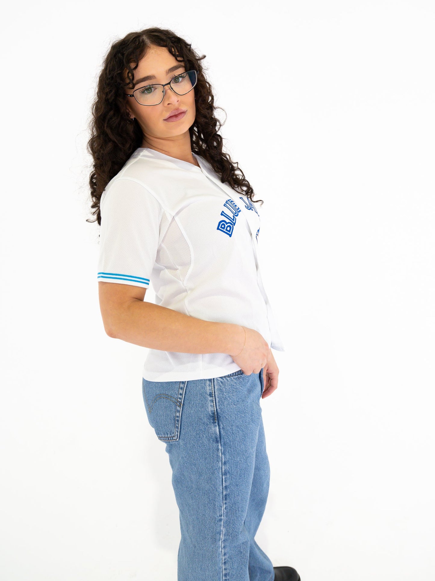 Vintage 00's Blue Jays Baseball Jersey - M - Playground Vintage