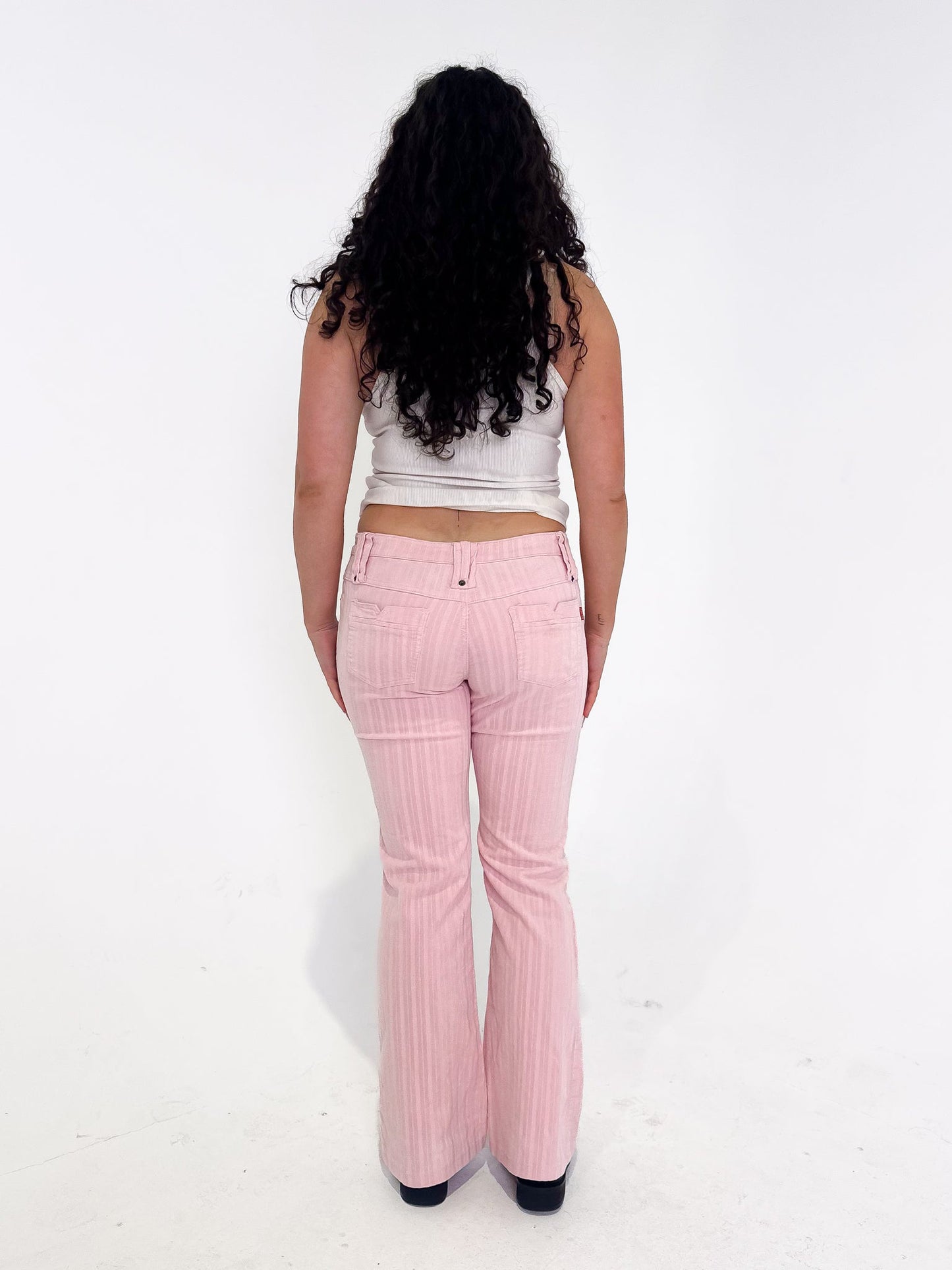 Vintage 00's Pink Corduroy Jeans - M - Playground Vintage