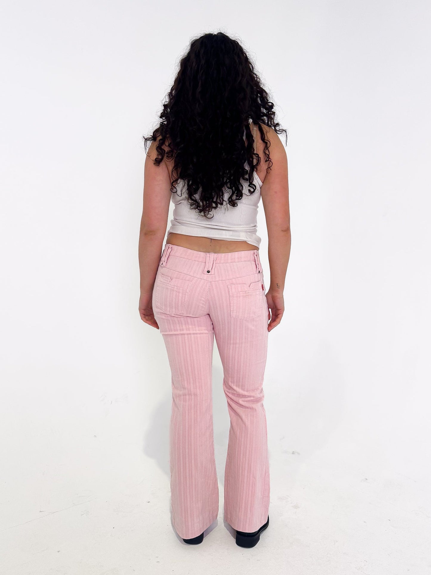 Vintage 00's Pink Corduroy Jeans - M - Playground Vintage