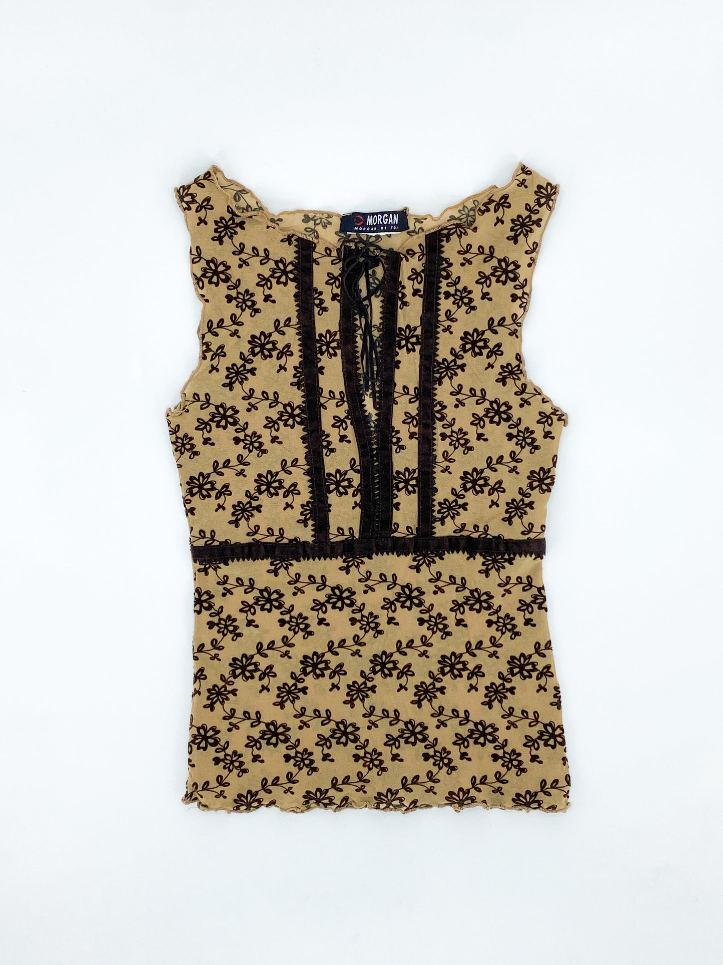 Vintage 00's Morgan De Toi Floral Top - 6