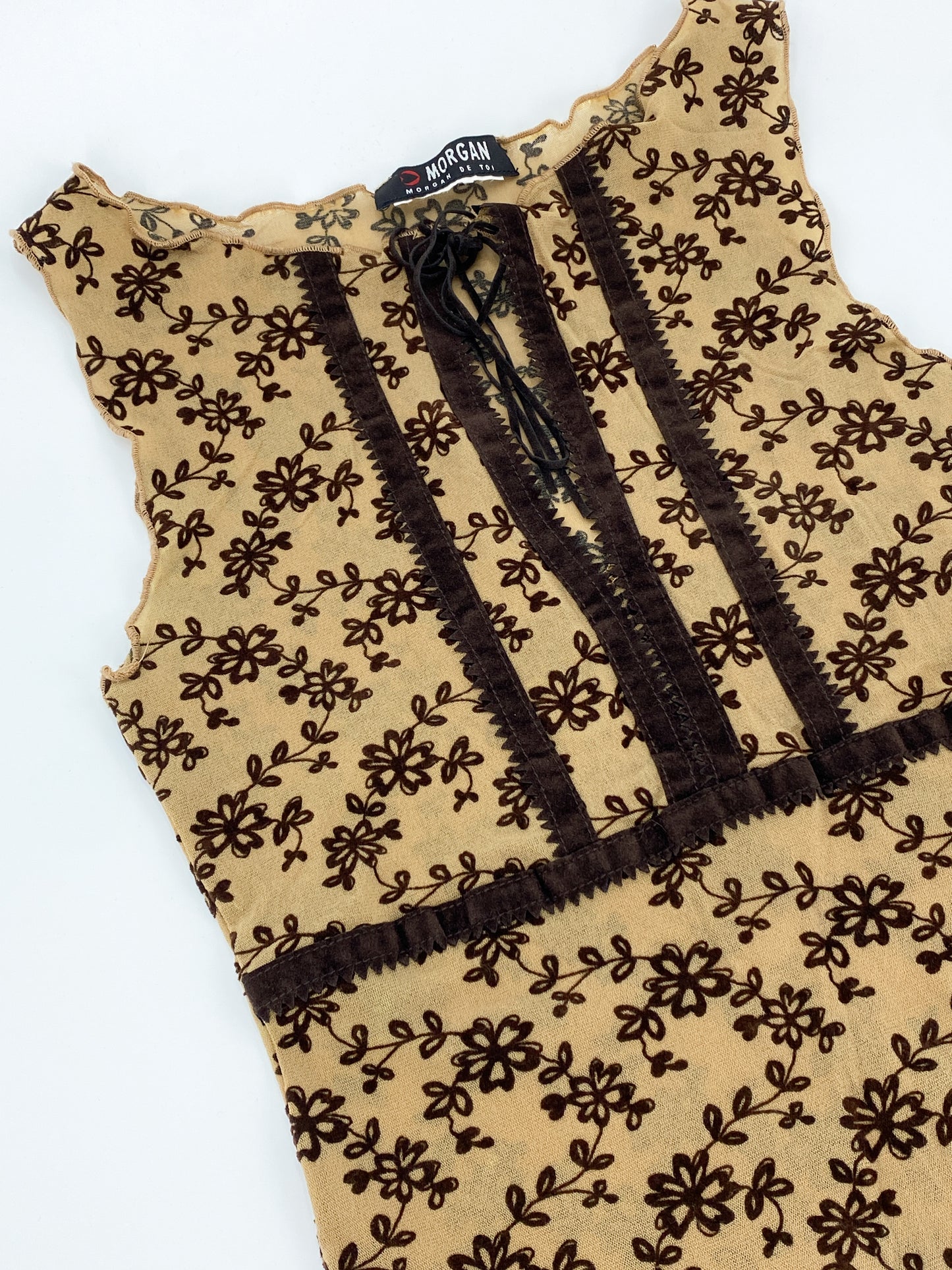 Vintage 00's Morgan De Toi Floral Top - 6