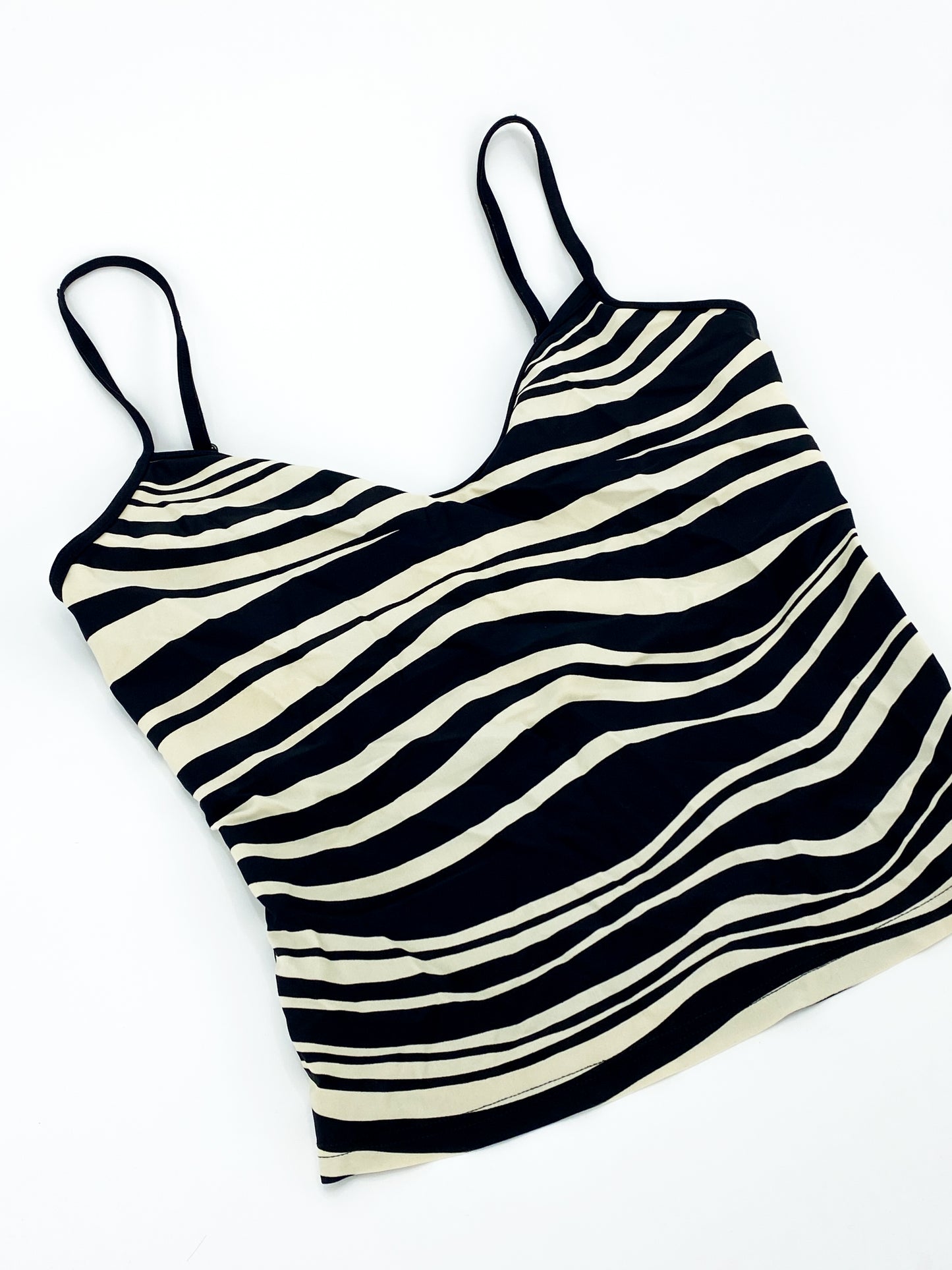 Vintage 2000's Black & White Tankini - 12