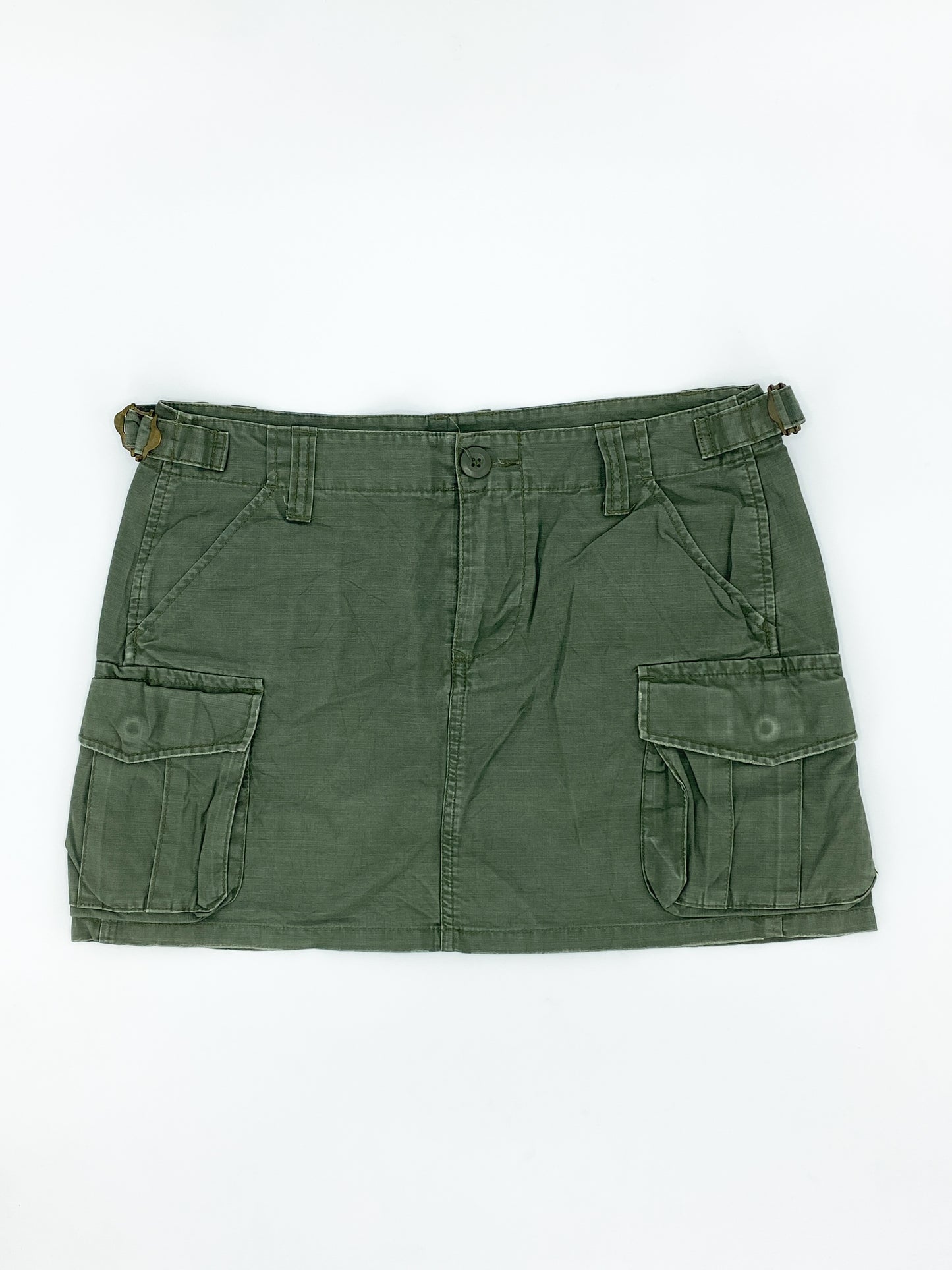 Vintage 2000's Double Pocket Cargo Skirt - 12