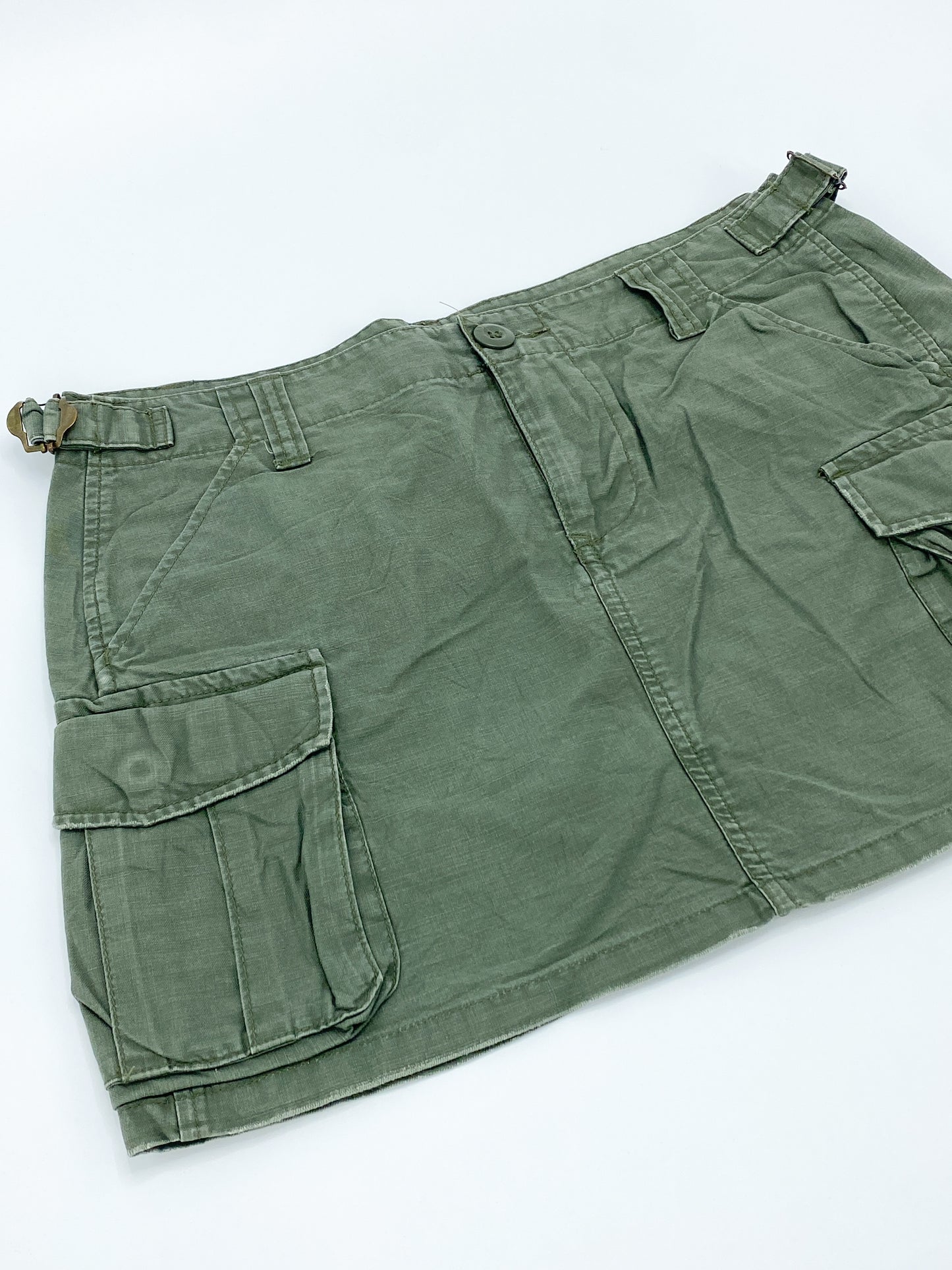 Vintage 2000's Double Pocket Cargo Skirt - 12