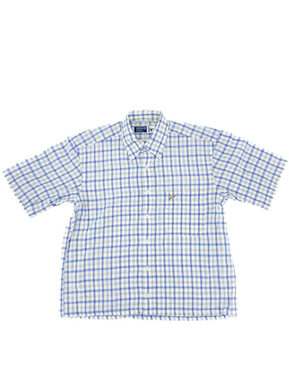Vintage Multicoloured Checkered Shirt - M