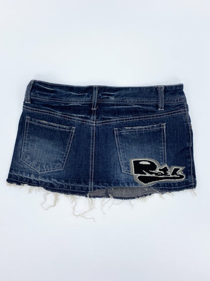 Vintage 00's Rockabilly Mini Skirt - S