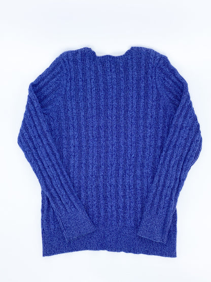 Vintage 90's Ralph Lauren Knit Jumper Blue - M