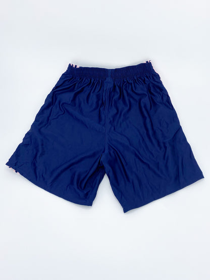 Vintage 90's Navy/Pink Adidas Shorts - M