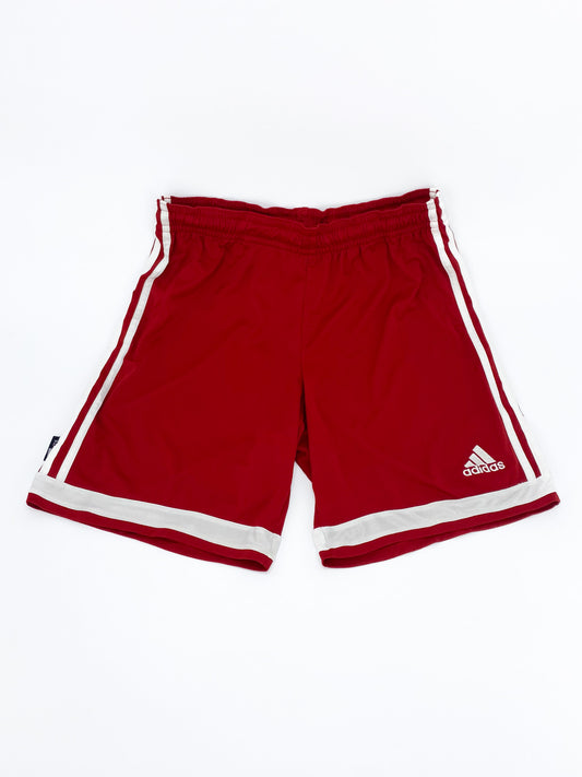 Vintage 90's Red/White Adidas Shorts - S