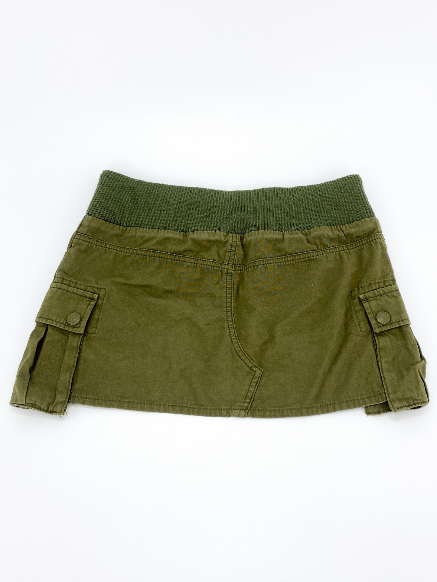 Vintage 00's Khaki Mini Skirt - S