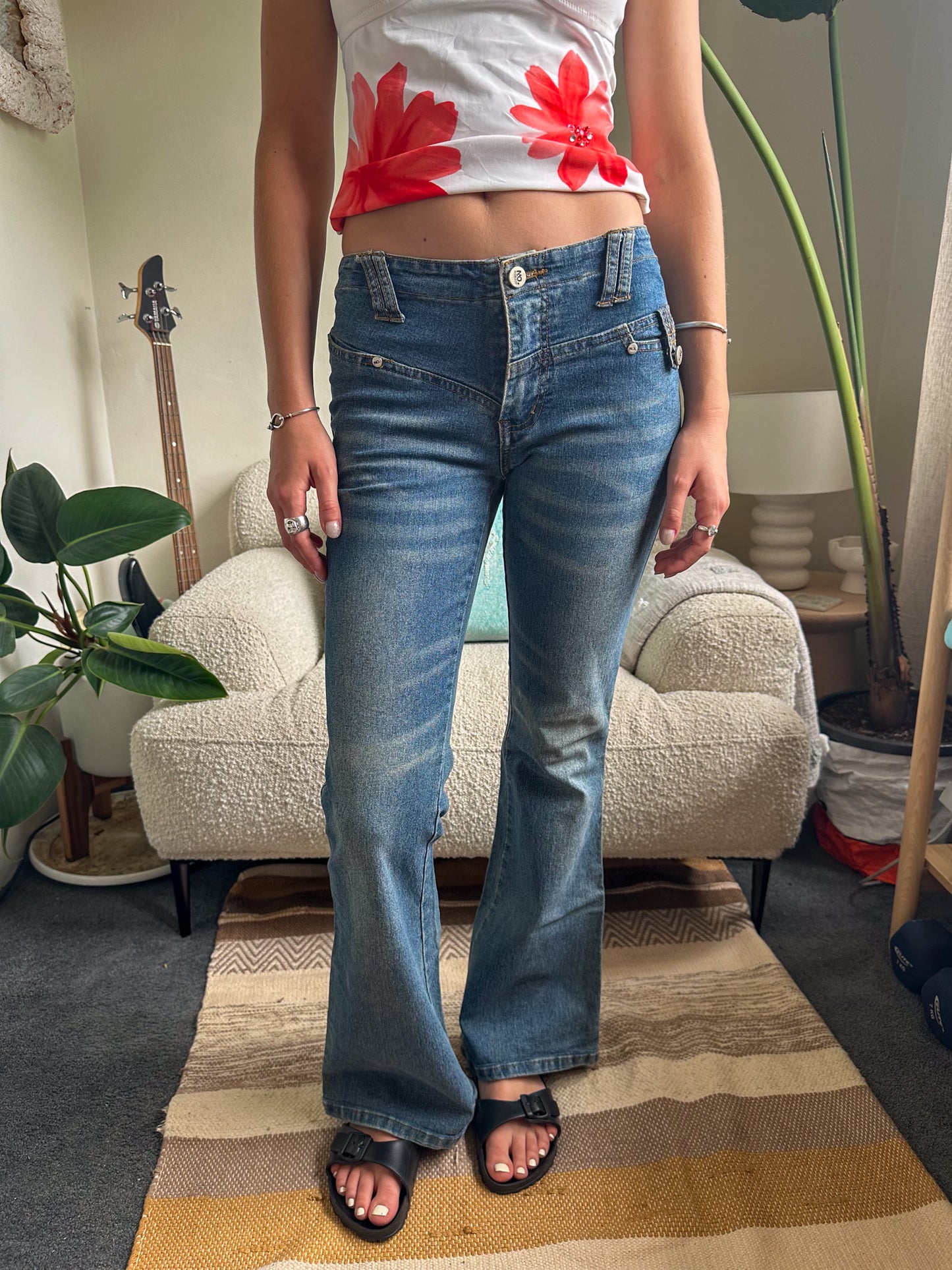 Vintage Nobody Denim Mid Rise Jeans  - 8