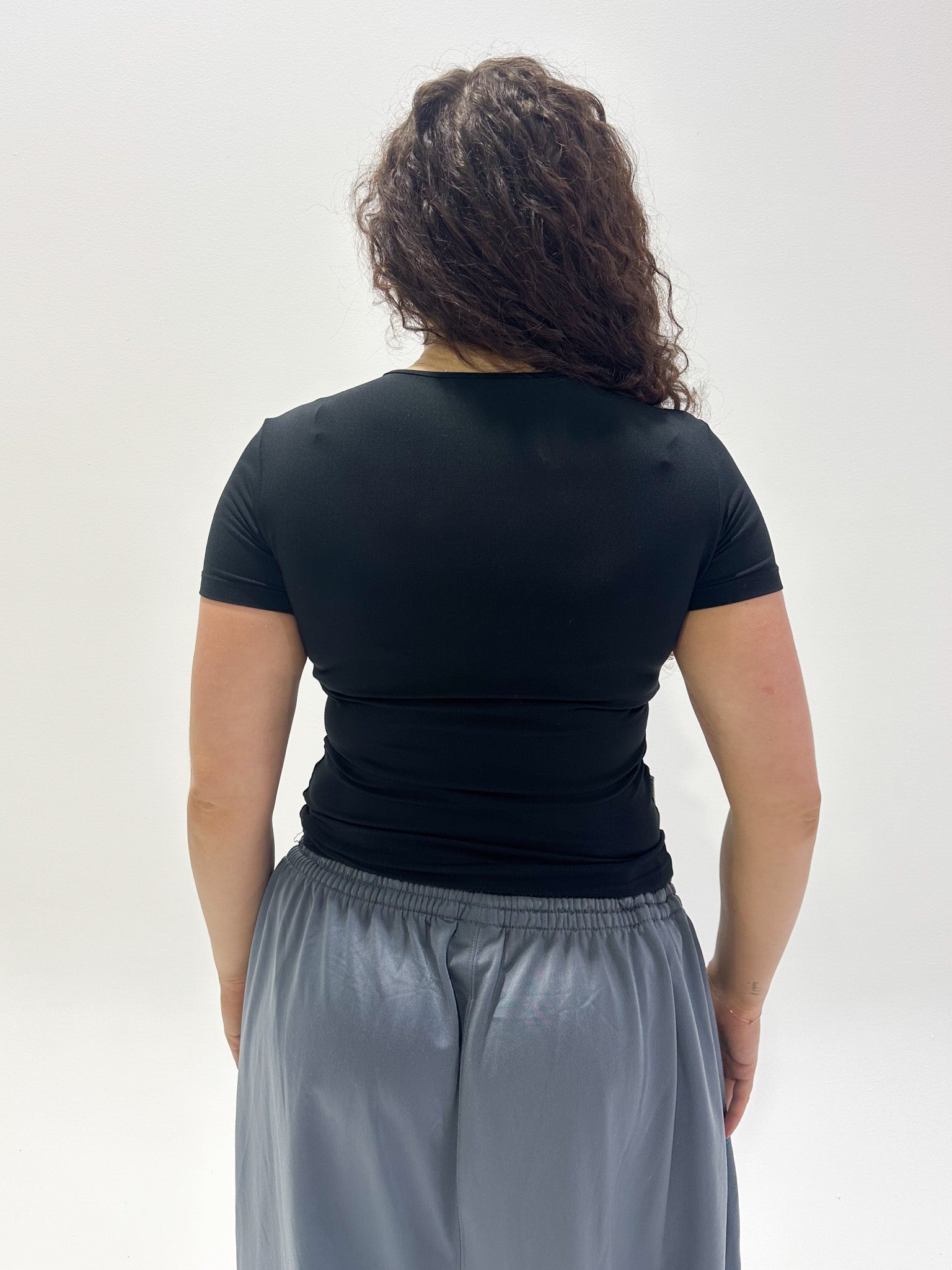 Vintage 00's Black Chaps Top - M - Playground Vintage