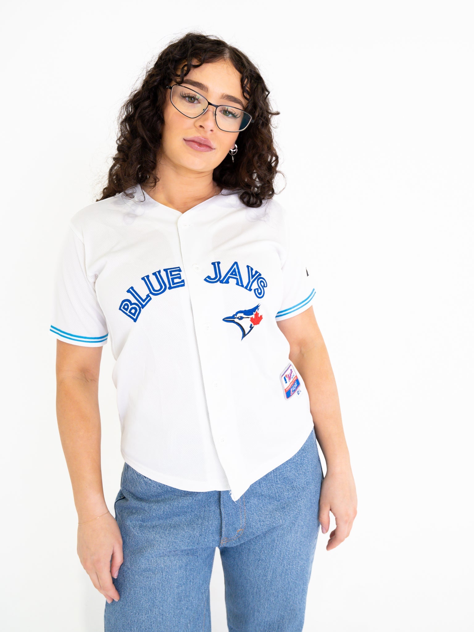 Vintage 00's Blue Jays Baseball Jersey - M - Playground Vintage