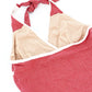 Vintage 2000's Cherry Red Checkered Halter Top - 10