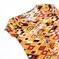 Vintage 90's Geometrical Print Top - 8