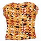 Vintage 90's Geometrical Print Top - 8