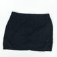 Vintage 2000's Black Cargo Skirt - 10
