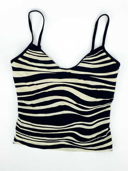 Vintage 2000's Black & White Tankini - 12