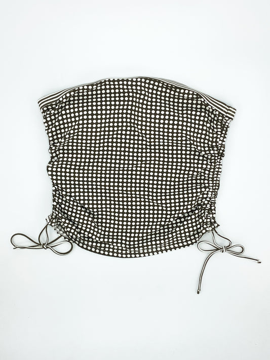 Vintage 00's Polka Dot Strapless Top 12