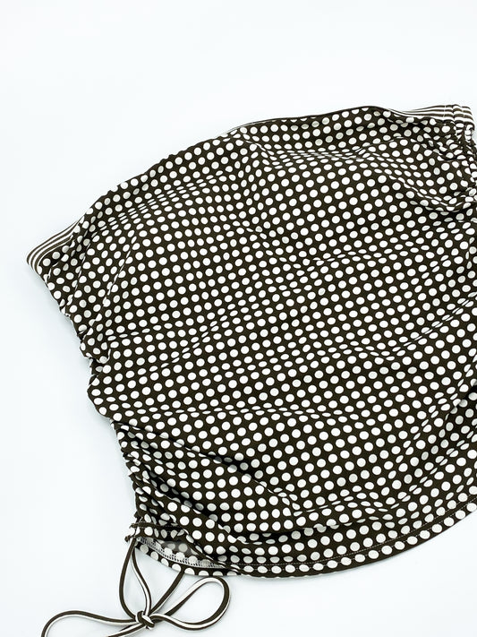Vintage 00's Polka Dot Strapless Top 12