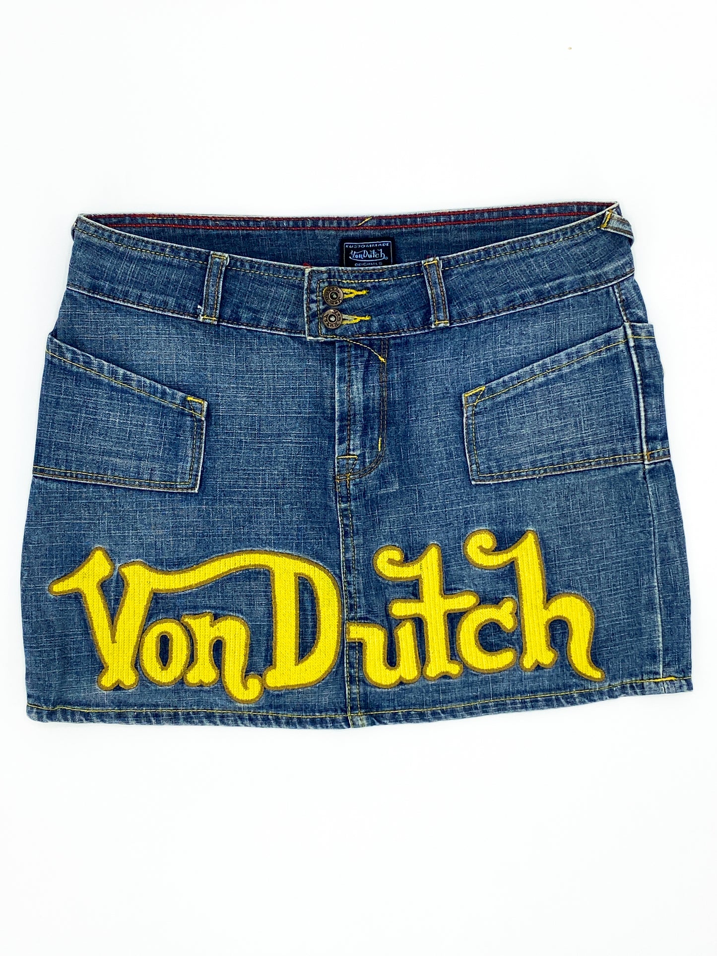 Vintage 00's Von Dutch Skirt - 10